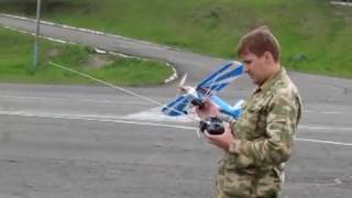 preview picture of video 'Hobbyking Mini J3 Cub crash part 3'