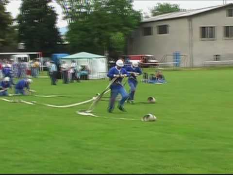 DHZ Kozárovce muži  útok  2. kamera