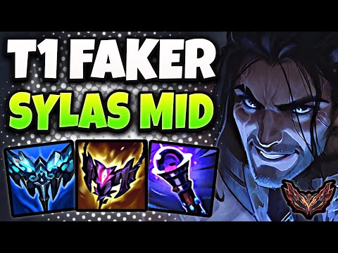 T1 Faker Sylas vs Ahri [ MID ] Korea Grandmaster Patch 13.22 ✅