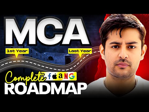 MCA Roadmap 2025 | 1st & 2nd Year Guide for High-Paying Jobs