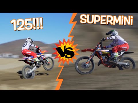 DANGERBOY DEEGAN 125 vs SUPERMINI!!! What am I FASTER on?