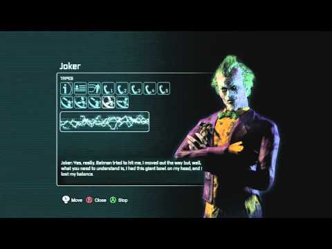 Batman: Arkham City - Hugo Strange Interactions W/ Villains (Audio)
