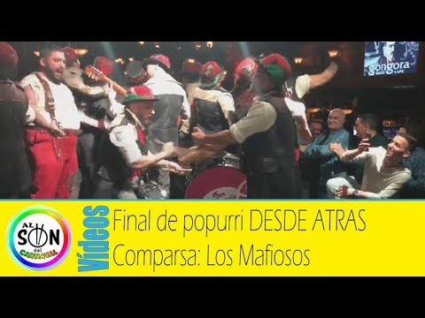 ¡DESDE ATRÁS! Final de Popurrí Los Mafiosos a Caja y Bombo