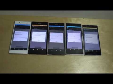 Sony Xperia Z5 vs Z3+ vs Z2 vs Z1 vs Z-Benchmark
