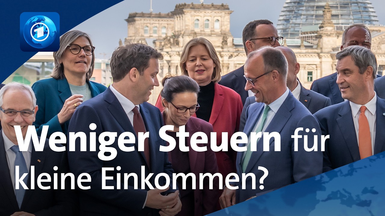 CDU, CSU und SPD im Kanzleramt: Parteichefs der Koalition beraten über Reformen