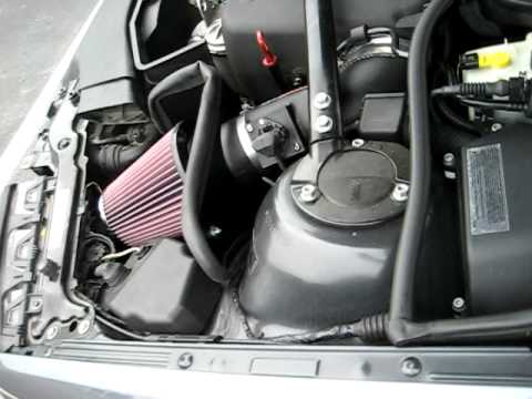 E-46 M3 - Air intake conversion to FIPK 57-series K&N