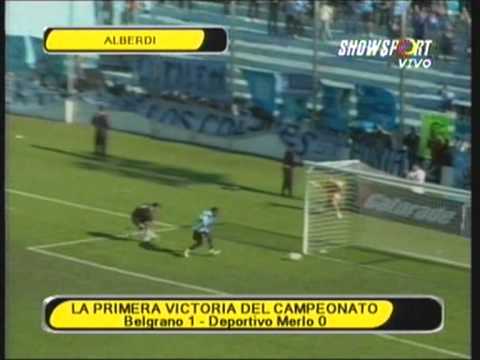 2010-09-18-F07-(10-11) Belgrano 1 - Deportivo Merlo 0 (Gol) Casierra (Showsport).mpg