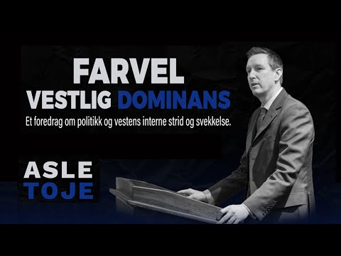 FARVEL VESTLIG DOMINANS - Asle Toje | FAKS TROMSØ