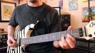 How Nuno REALLY plays He-Man Woman Hater by Extreme guitar lesson Weekend Wankshop 162
