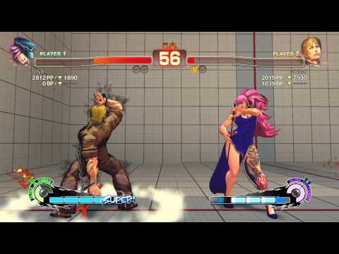 Ultra Street Fighter IV battle: Poison vs Cody