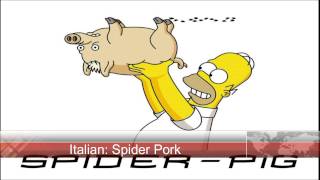The Simpsons: Spiderpig
