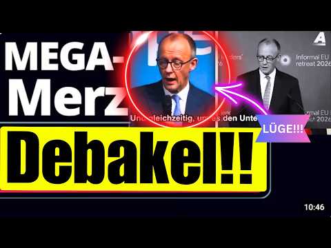 MERZ LÜGE FLIEGT BEREITS NACH EINEM TAG AUF ??! Das ist nicht mehr normal...