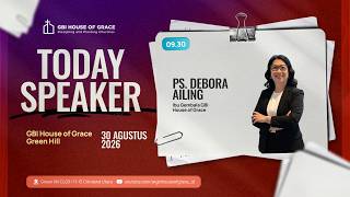 Download lagu LIVE House Of Grace - Sunday Service | 30 Agustus 2026- Ps. Debora Ailing mp3