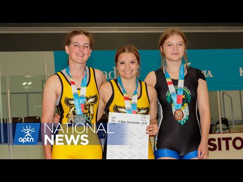 Wrestling finals at North American Indigenous Games | APTN News