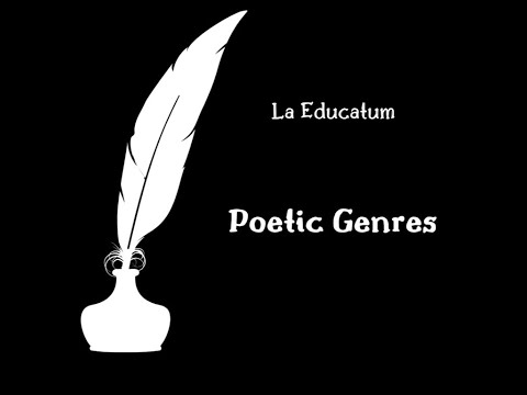 Poetic Genres#poetry #genres #literature