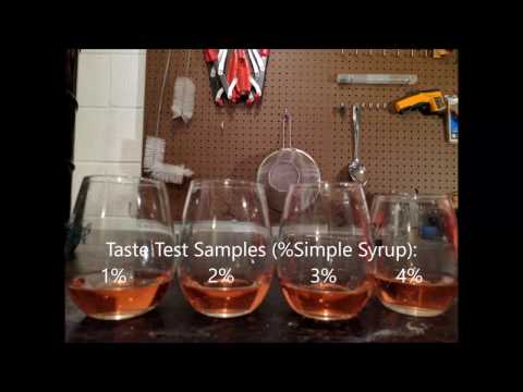 How to Make Your Homemade Wine Sweet