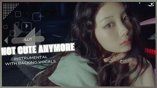 Download lagu ILLIT - NOT CUTE ANYMORE (Instrumental with backing vocals) |Lyrics| mp3