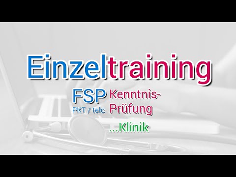 Einzel-Training FSP/KP - Wann und für wen sinnvoll?