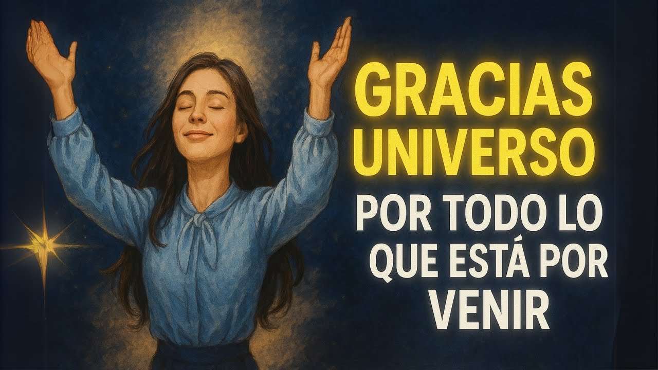 GRACIAS UNIVERSO por TODO LO QUE ESTA POR VENIR - ESCUCHAR DIARIO
