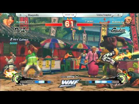 SSF4AE Blaqskillz vs Veloc1raptor - WNF 1.6