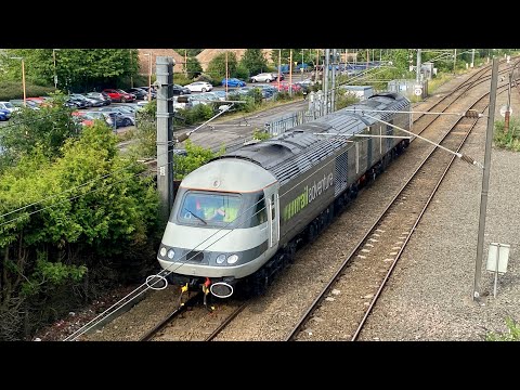 4 HST power cars in 10 minutes - Kings Norton - 12/7 & 13/7