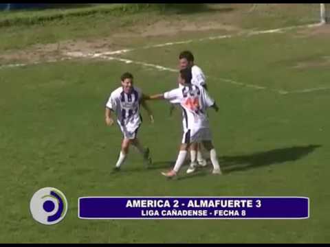 25 10 16   RESUMEN FECHA 8 AMERICA 2 ALMAFUERTE 3
