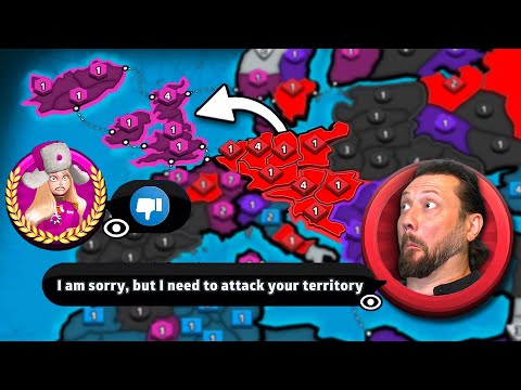 ENTIRE Map vs. ME! Risk - Negotiation Game