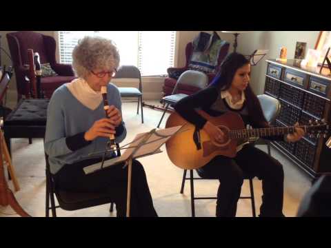 The Meeting Of The Waters - Jessica Walsh - Celtic Music - Guitar Recorder Duet