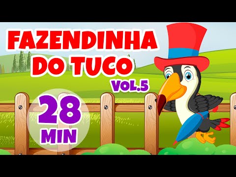 Fazendinha do Tuco [clipe infantil] Vol. 5 - Giramille 28 min | Desenho Animado Musical