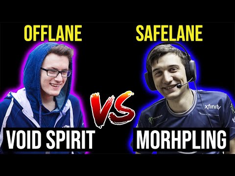 MIRACLE (Smurf) Void Spirit Vs Arteezy TriHard Morphling. Get Rekt.