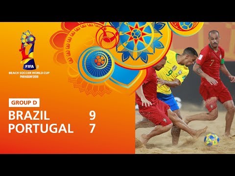 Brazil v Portugal [Highlights] - FIFA Beach Soccer...