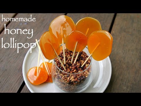 lollipop recipe | lollipop candy for sore throat | homemade honey lollipops diy