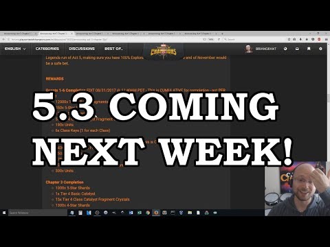 Act 5 Chapter 3 Announced | Marvel Contest of Champions