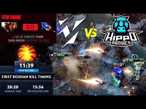 BROKEN AXE SIMULATOR - 10min Scepter + Beastmaster Solo Roshan in 30 sec NEW Record - Vikin.GG vs HM