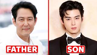 Download lagu Top Korean Actors With Their Real-Life Fathers || Lee Jung Jae || Cha Eun Woo mp3