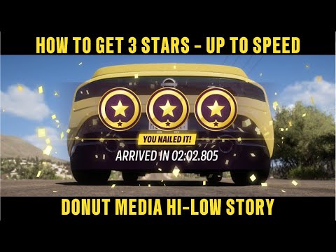 How To Get 3 Stars in Up To Speed (Chapter 5)  - Donut Media Hi Team Story - Forza Horizon 5