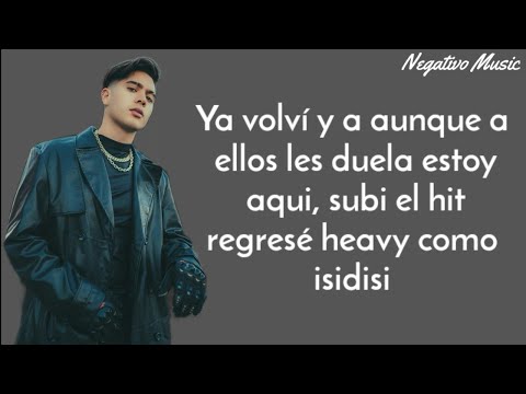 YA VOLVÍ🔥 JD PANTOJA - LETRA