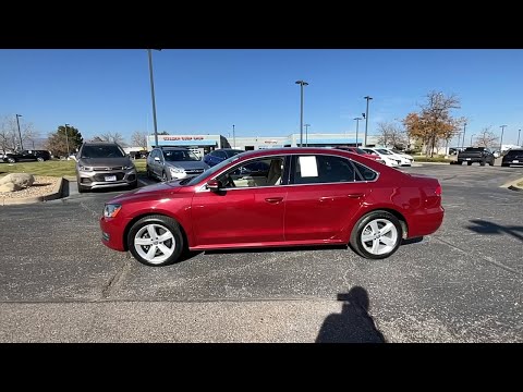 2015 Volkswagen Passat Boulder, Longmont, Westminster, Broomfield, Denver T089894