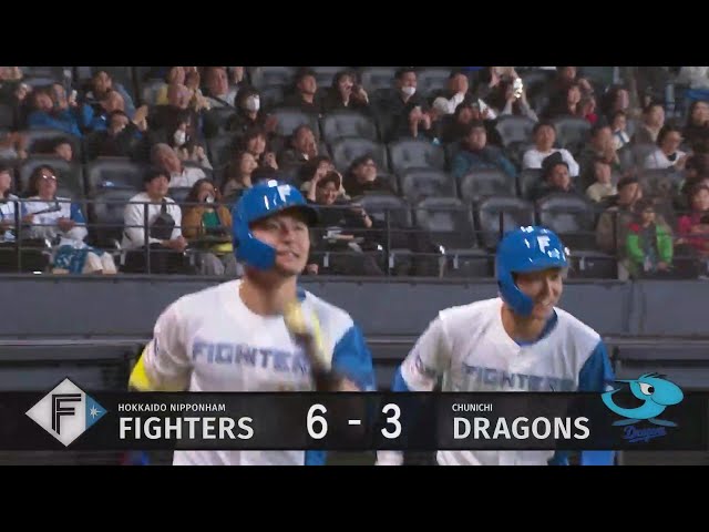 【6回裏】グランドスラム!! ファイターズ・水野達稀 ライトへの満塁ホームランで一気に逆転!! 2025年3月8日 北海道日本ハムファイターズ 対 中日ドラゴンズ