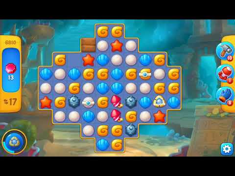 Fishdom 2021 - Level 6810   #playrix #fishdom #gaming