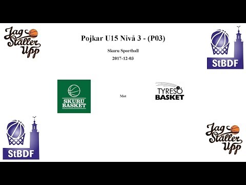 Skuru Basket (P03) mot Tyresö Basket - 2017-12-03