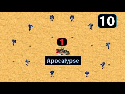 Can 1 Apocalypse defeat 10 Rocketeers - Red Alert 2