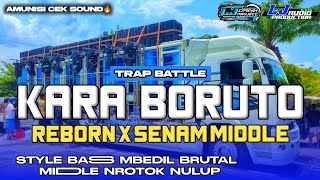 Download lagu DJ TRAP BATTLE KARA BORUTO REBORN BASS HOREG BATTLE MIDDLE NROTOK NULUP❗DJ CEK SOUND TERBARU 2025 mp3