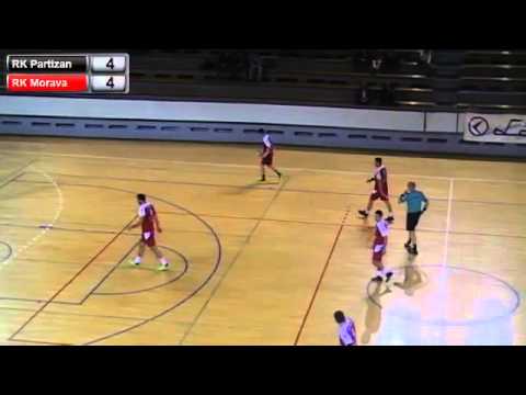 18.12.2014. RK Partizan - RK Morava - 1. poluvreme