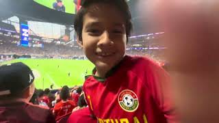 Mercedes Benz Stadium, USA vs Portugal section 121 row 15 #mercedesbenzstadium 