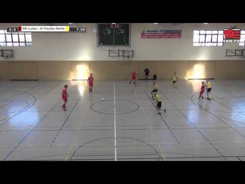 Ü60-Hallenstadtmeisterschaft Dresden - 15. Spiel: FSV Rot-Weiß Luckau - SV Preußen Biehla