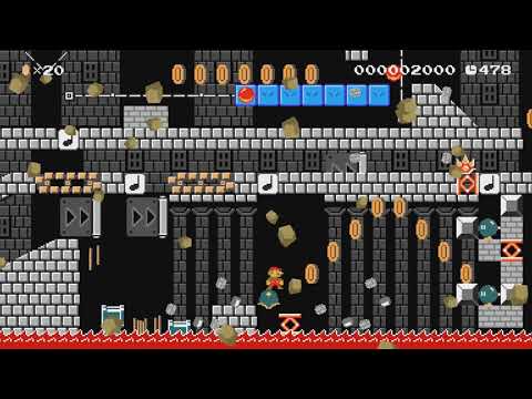 [Auto] Martial Sparkle Castle by Icelavia - Super Mario Maker 2 - No Commentary 1bx