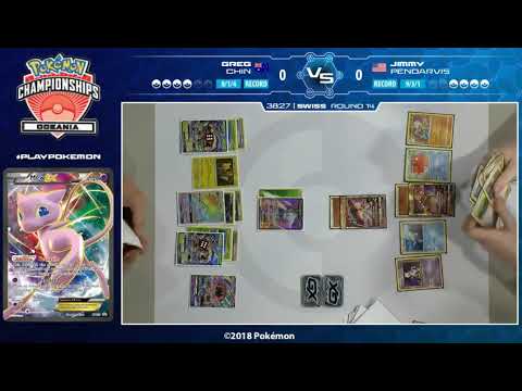 TCG Jimmy Pendarvis  Vs Greg Chin - 2018 Oceania International Championships Swiss R14