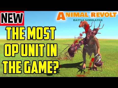 NEW! Giant Bulldog Ant vs Every Unit | Most OP Unit In The Game? | Animal Revolt Battle Simulator