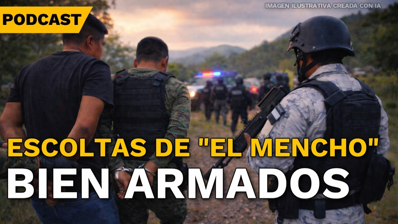 Capturan a escoltas de ‘El Mencho’ con lanzagranadas y rifles Barrett | TU DÍA CON EL UNIVERSAL